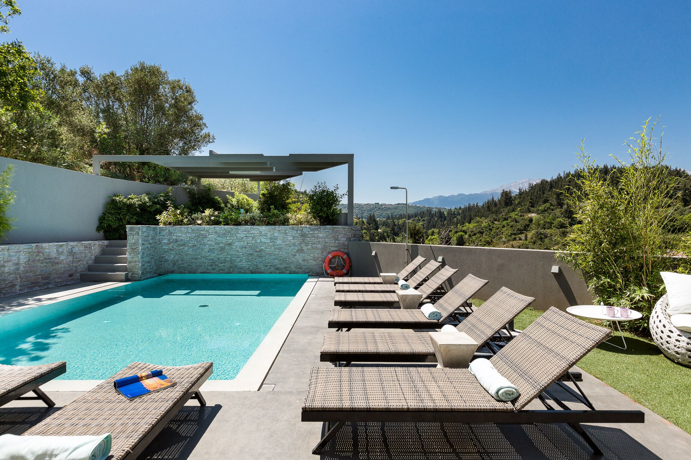 Una piscina climatizada