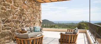 Villa de lujo con piscina - espléndidas vistas al mar para 8 personas