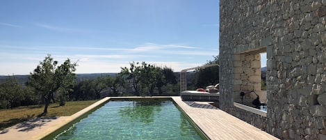 Piscine chauffée