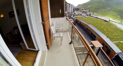 Central 6 Personne 47m2 Appartement. Incroyable balcon orienté au sud. 150m pour les remontées mécaniques