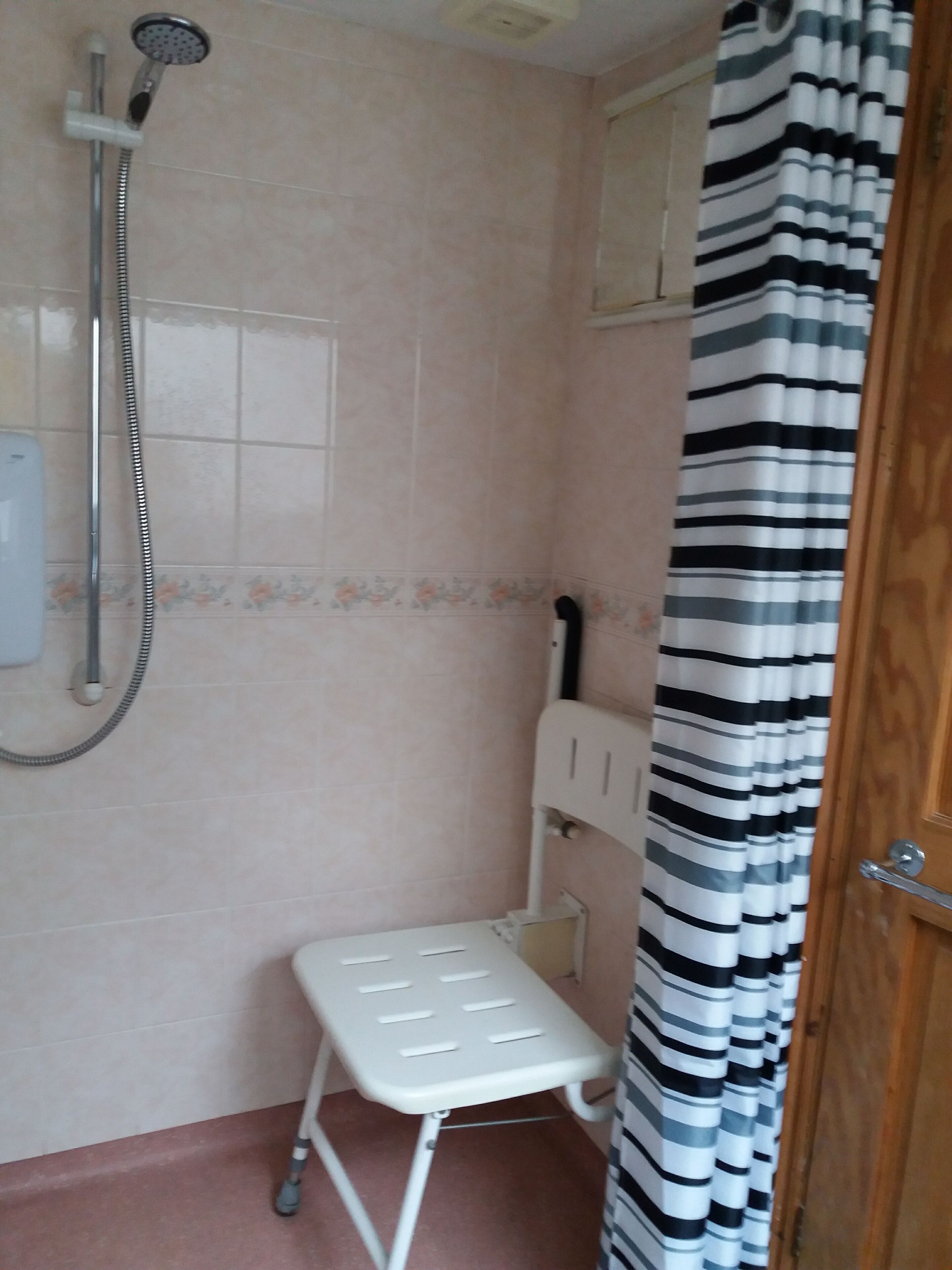 downstairs shower room