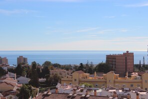 Beach/ocean view - 2 Bedroom Sea View Penthouse Decorated With Wi Fi, Photos And Description (Benamadena)