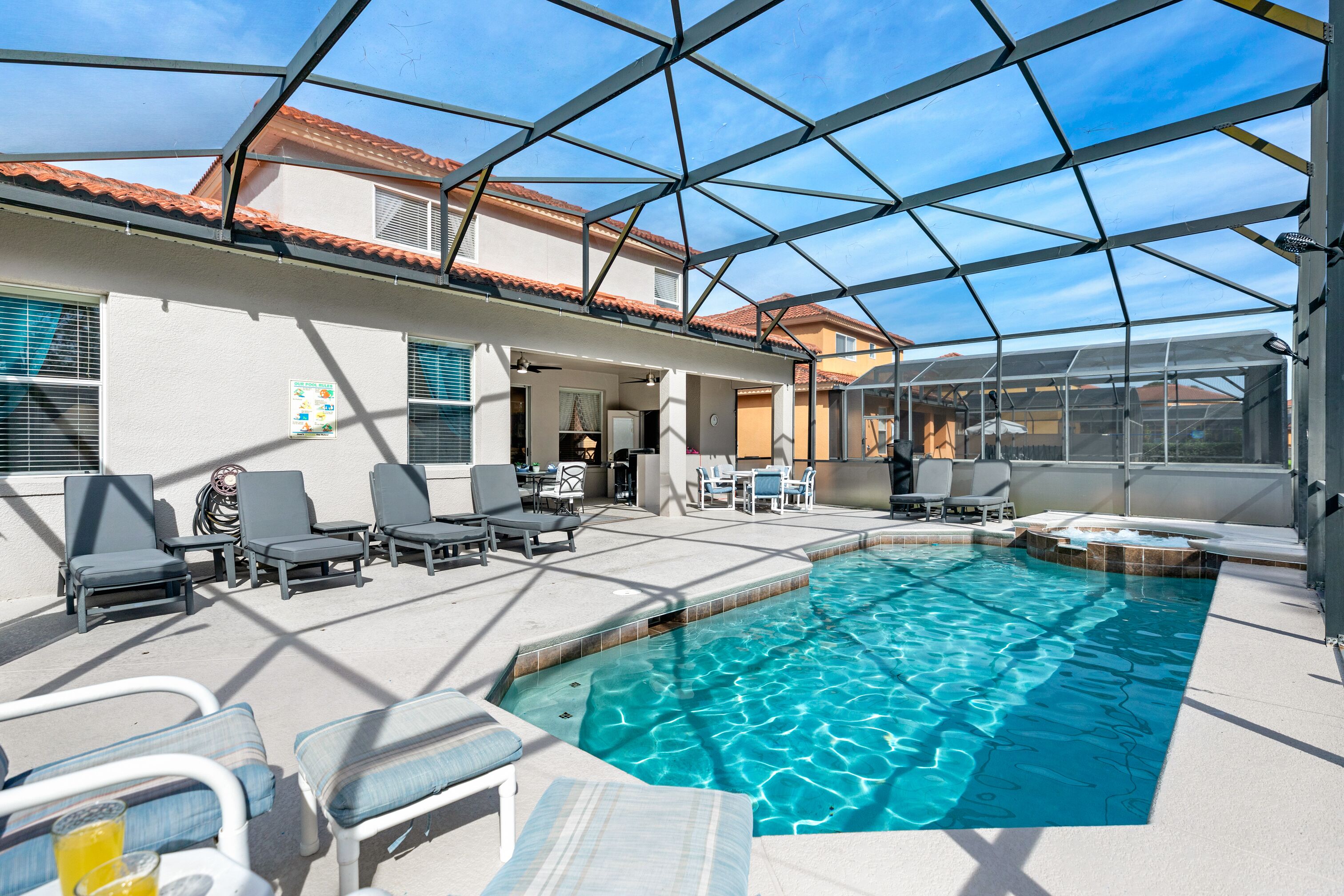 Außenpool, beheizter Pool