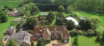 Hockwold Hall: Former Royal residence.