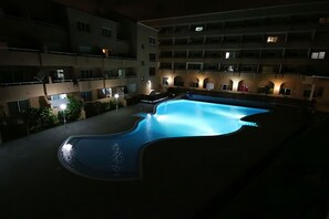 Pool - MARINEDA by RENTMEDANO ocean views, pool, parking WIFi Smart TV (El Médano)