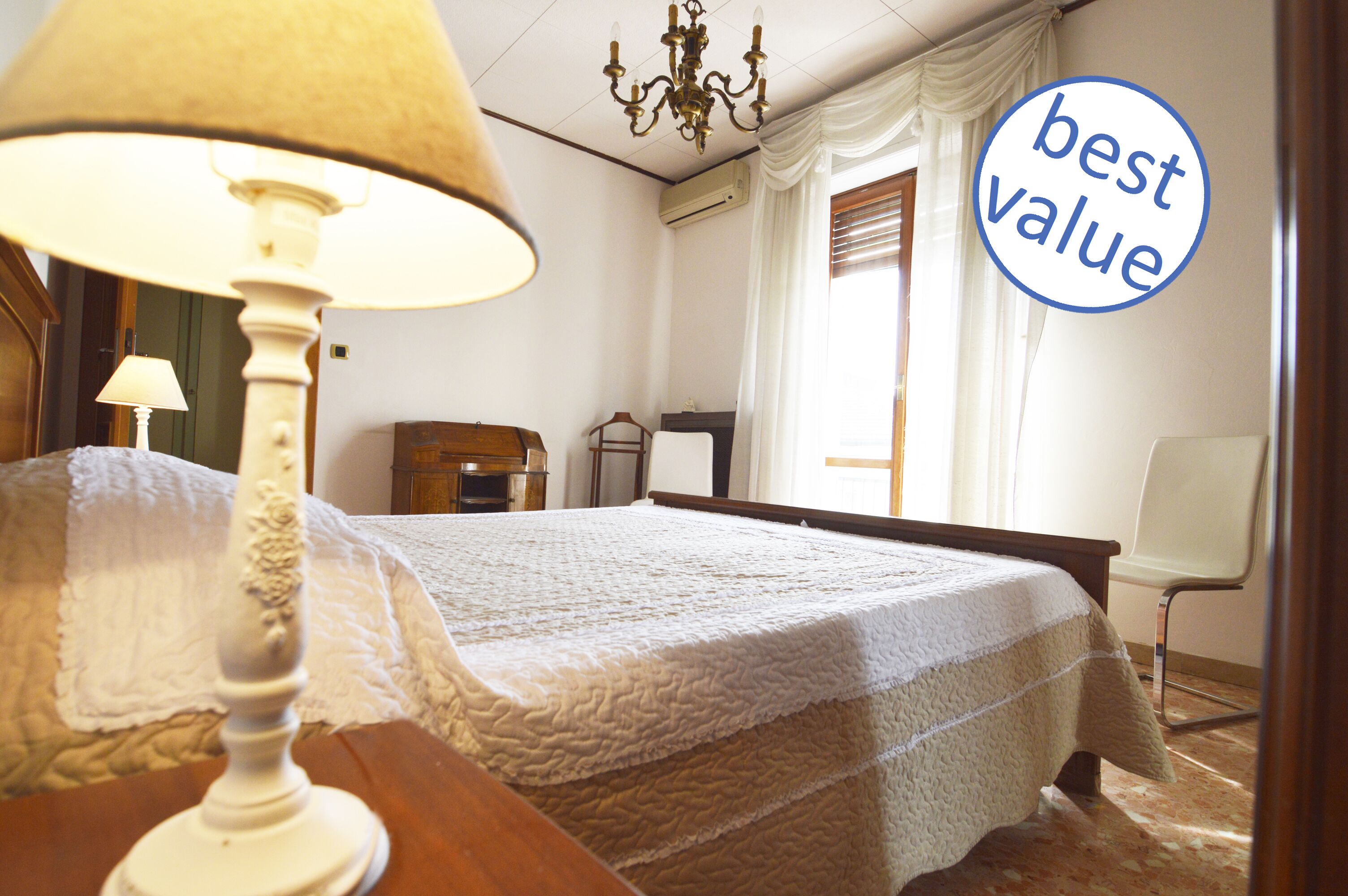 100 sqm: central flat with WiFi e A/C