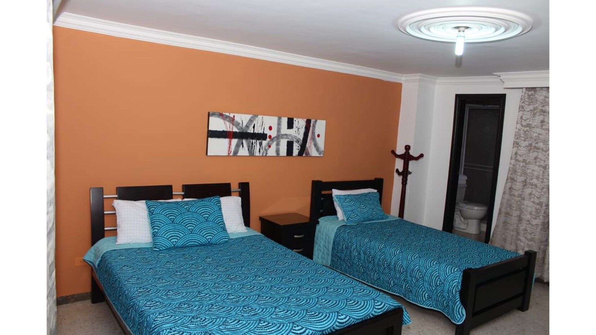 Triple apartment in Colombia