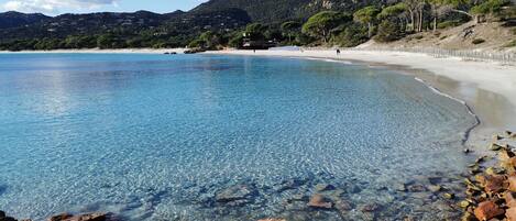 In Strandnähe, Liegestühle