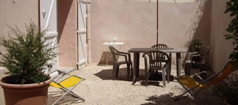 Wohnung mit Garten am Meer