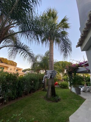 Overnattingsstedets uteområder