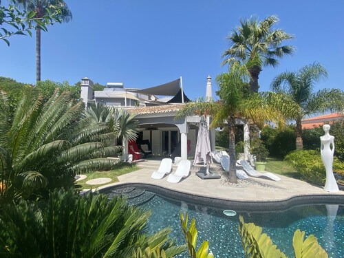 Large luxury detached villa 4 en-suite bedrooms private pool golf at 300 meters