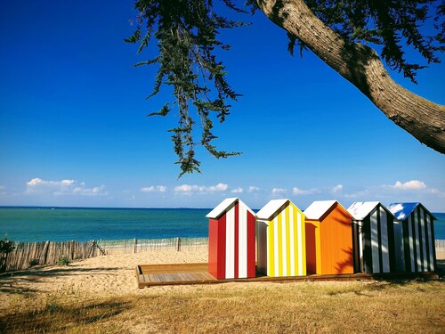 Front de mer sans vis à vis, vivez la carte postale de l'intérieur !