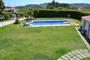 Piscina externa, piscina aquecida