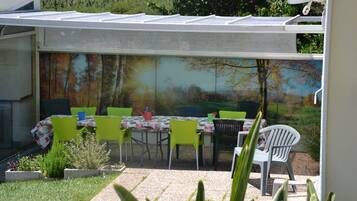 Opções para refeição ao ar livre