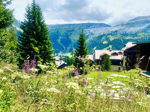 Appartement ski avec de spectaculaires Mountain View à Flaine