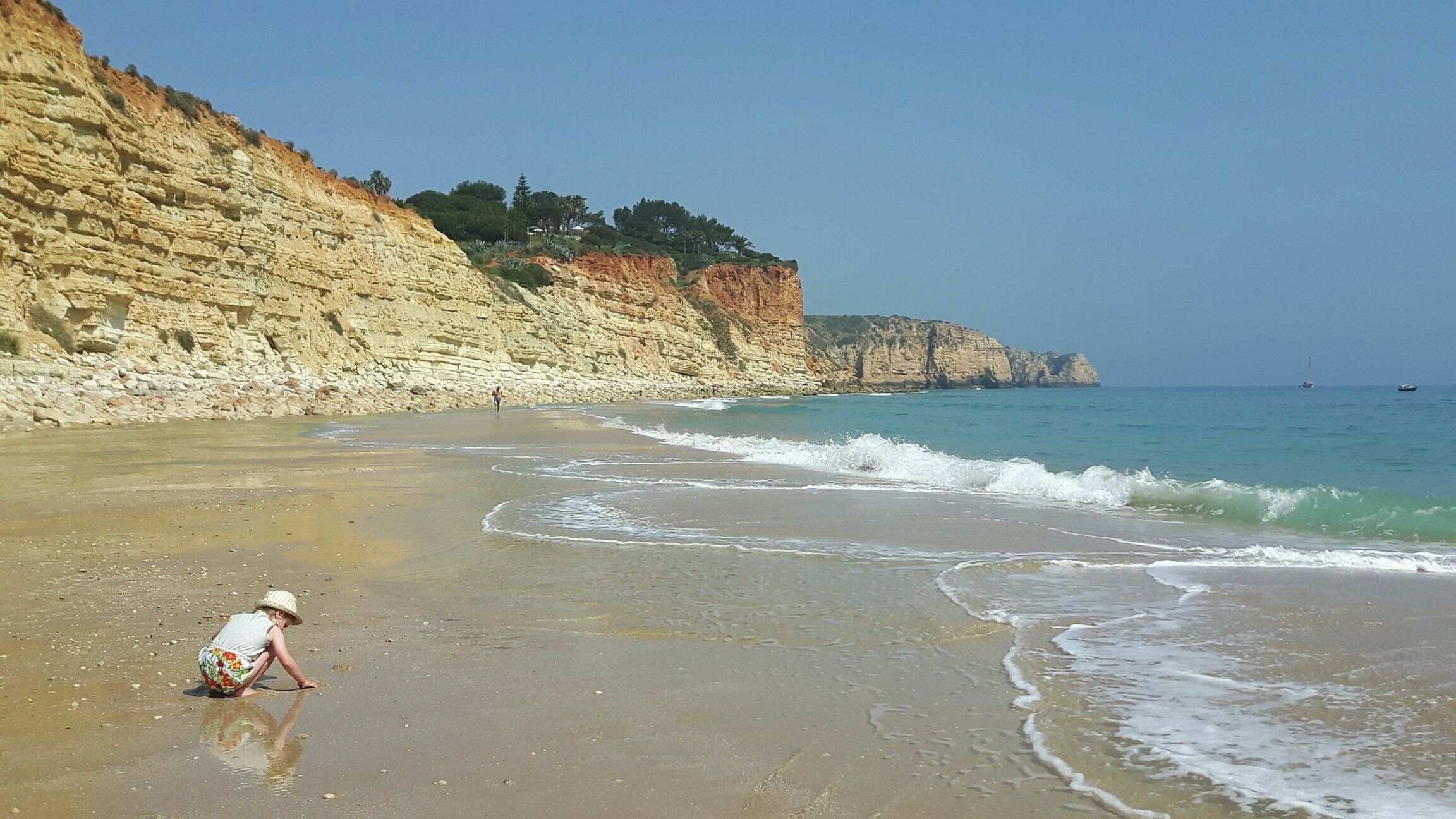Nära stranden och strandhanddukar