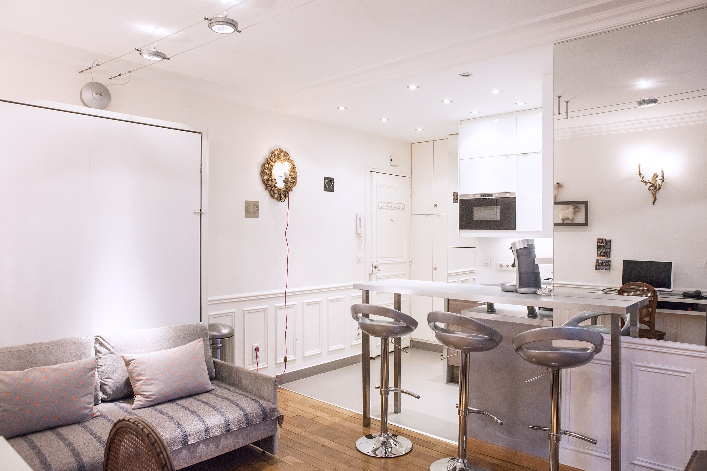 cuisine ouverte sur salon