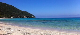 Aeriko-Varko Beachfront Villa with Stunning View and Private Pool