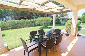 Opções para refeição ao ar livre