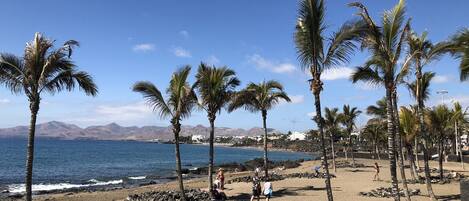 Beach nearby, beach towels