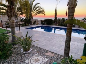 Beheizter Pool