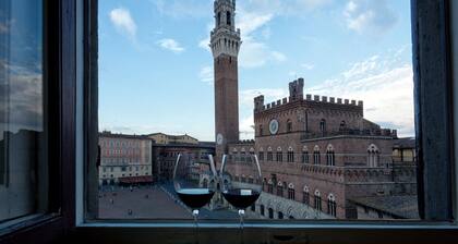 Ihana huoneisto Sienan sydämessä: Piazza del Campo | Giorgin palatsi