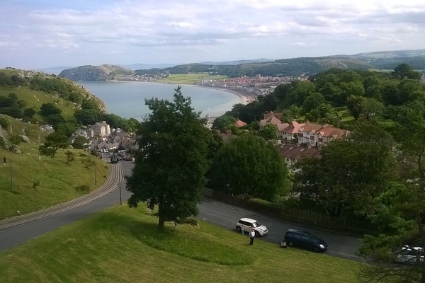 The view from Bay View Terrace!