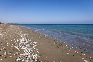 Liegestühle, Strandtücher