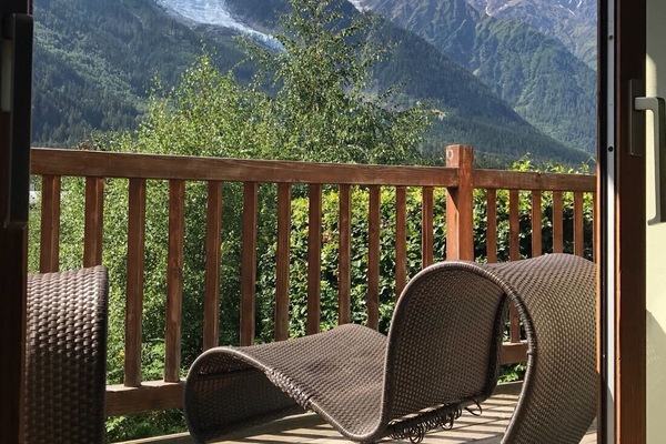 Enjoy the views from the sunny south facing balcony