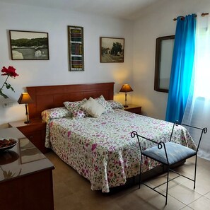 2 bedrooms, in-room safe, iron/ironing board, travel crib