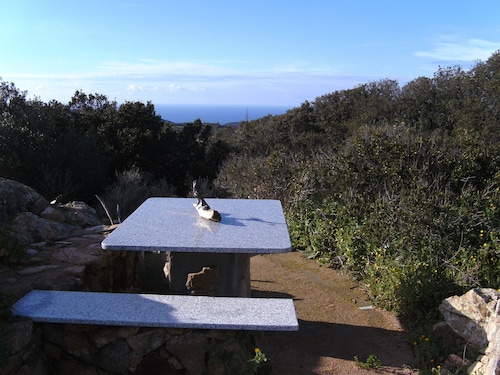 Typical house in the countryside, only a few km from the sandy beach 