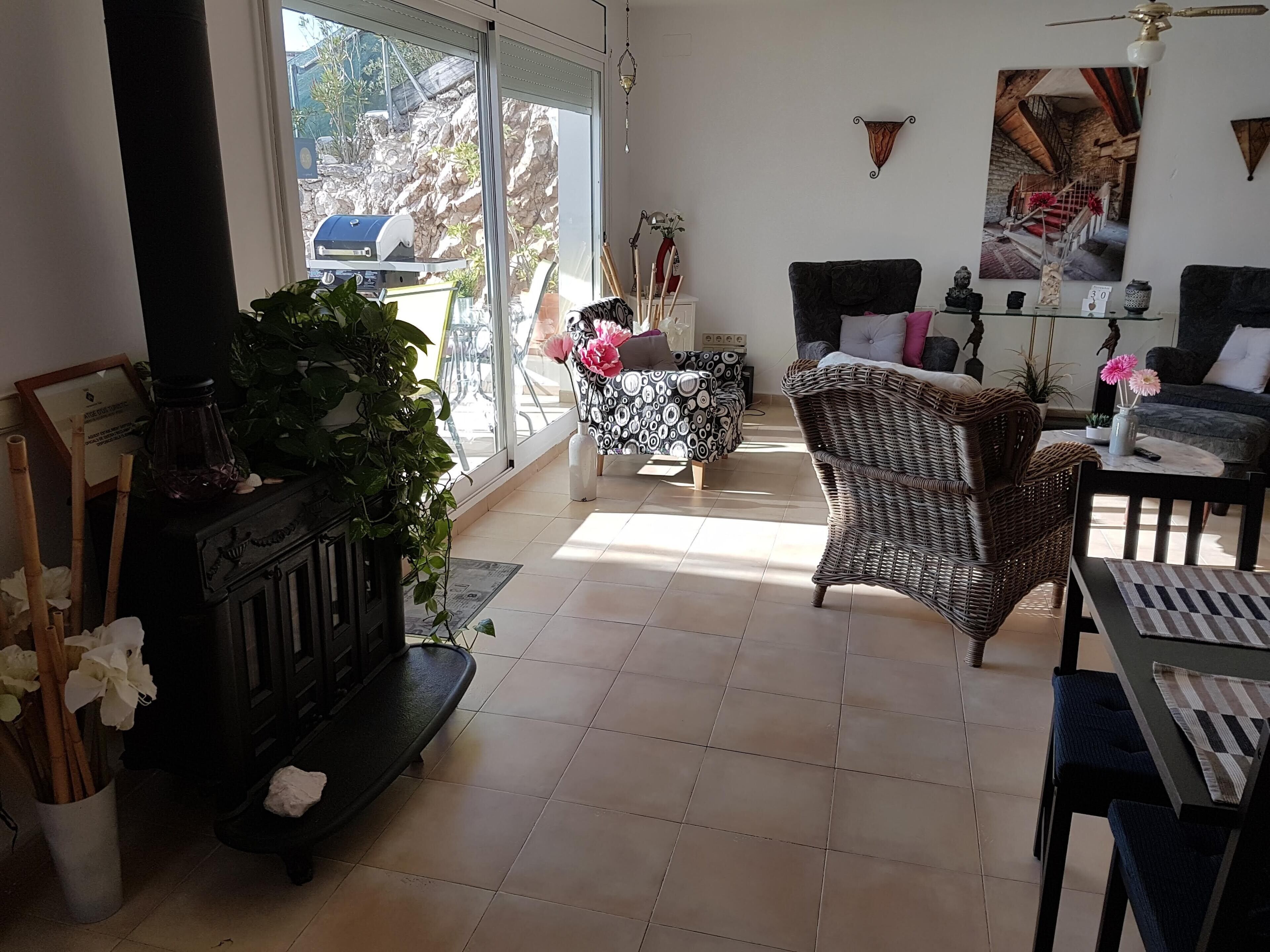 Best location Sitges-Wonderful Villa Sunlight (Ibiza Style) Pool & Stunning view