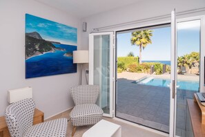 Outdoor pool, a heated pool - Torre de Suenos - Tower of Dreams, Torre De Sueños - large 5 bedroom villa, 400m from the beach in o... (Xàbia)