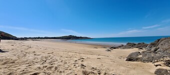 St Malo F3 62m² Alet Solidor península, mar 50m, wifi, jardín, estacionamiento seguro