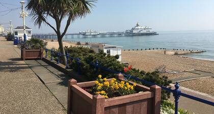 Fabulously Located, Stylish Beachfront Apartment with Free Private Parking