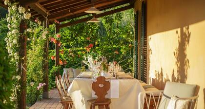 ROMANTIC FARMHOUSE VILLA WITH PRIVATE INFINITY POOL AND GREAT VIEWS IN LUCCA