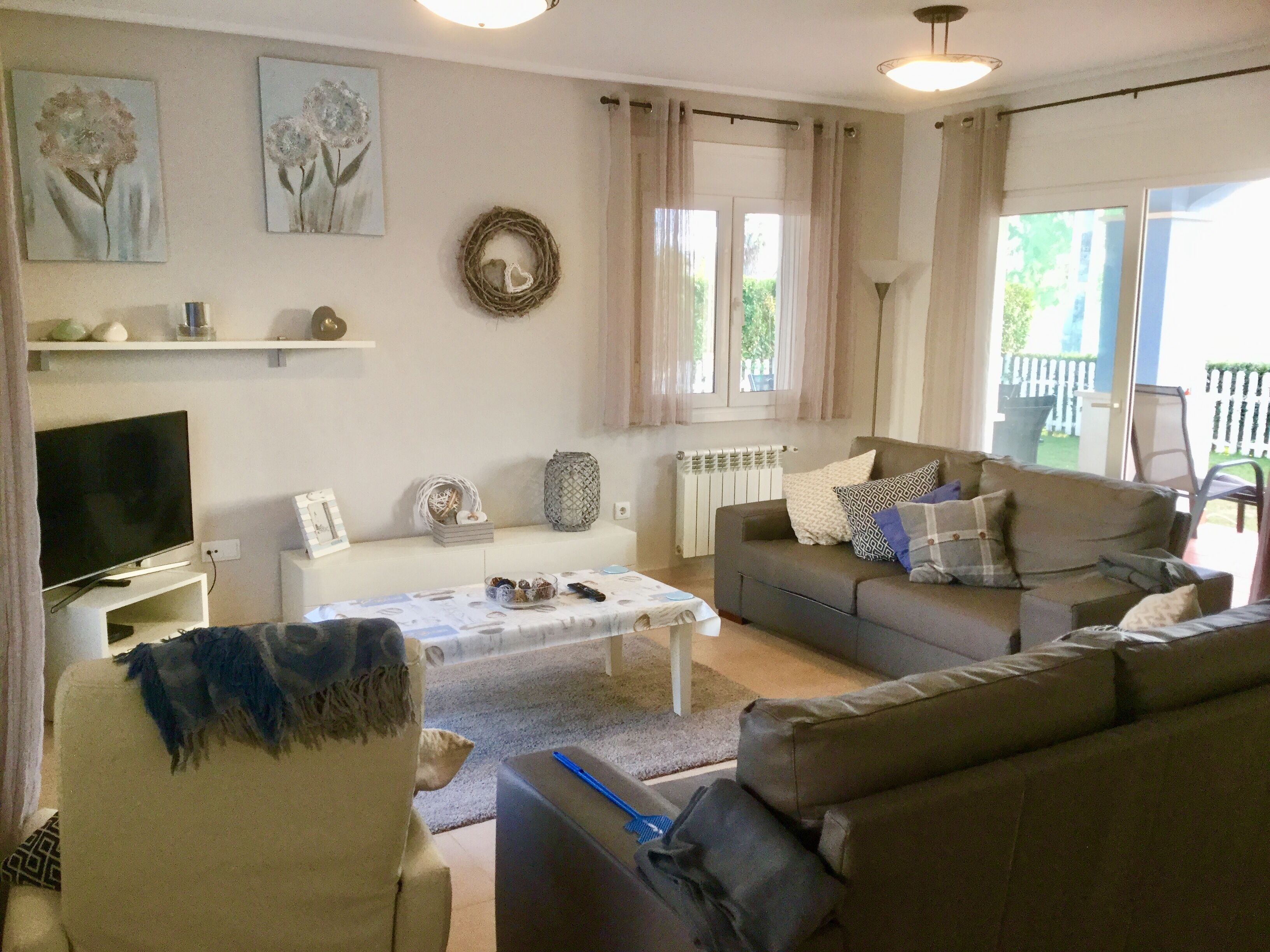 Frontline, 4 Bed,3 Bath, Heated Pool,South Facing, 5*MarMenor Golf Resort