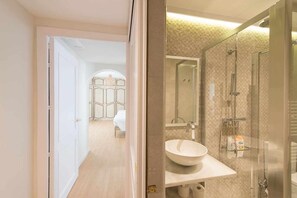Hair dryer, soap, shampoo