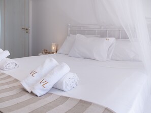 2 slaapkamers, een strijkplank/strijkijzer, gratis wifi, beddengoed