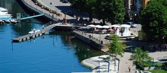 Villa Raggio di Sole is a villa in Porto Ceresio, Italy, on Lake Lugano