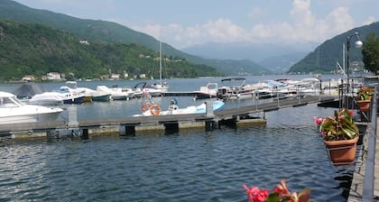 Villa Raggio di Sole is a villa in Porto Ceresio, Italy, on Lake Lugano