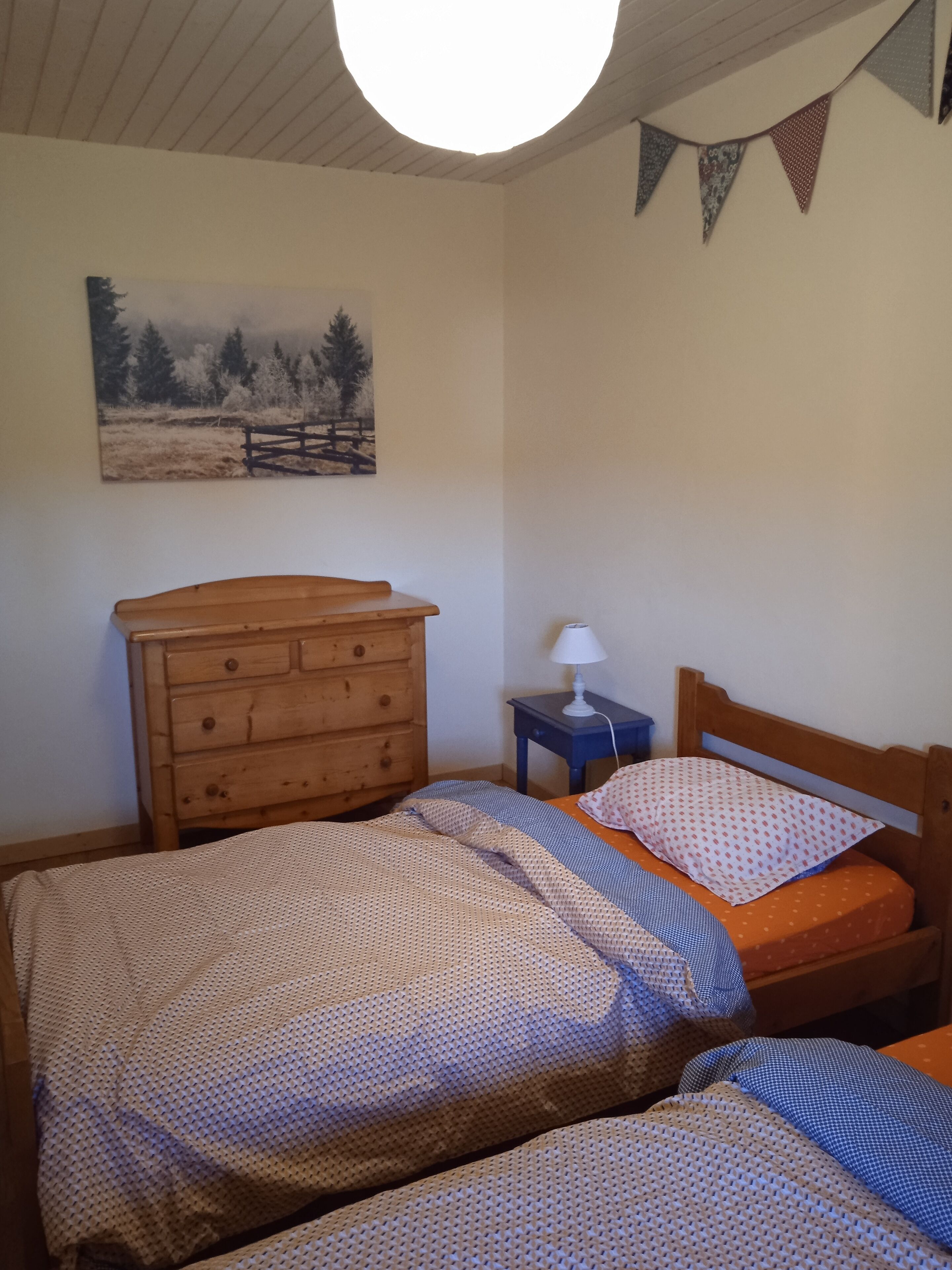 GITE INDEPENDANT CAMPAGNE CONFORT CALME linge fourni