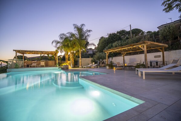 Piscine chauffée