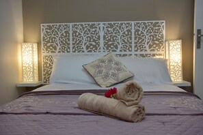 2 dormitorios, tabla de planchar con plancha, wifi gratis y ropa de cama