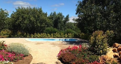 Cabaña con piscina privada