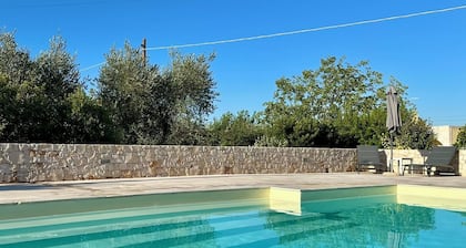 Beautiful Trullo Villa with private saltwater pool and large enclosed garden