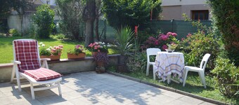 Colmar small garden of the semm 6 to 10 people, parking 4 private cars and iron