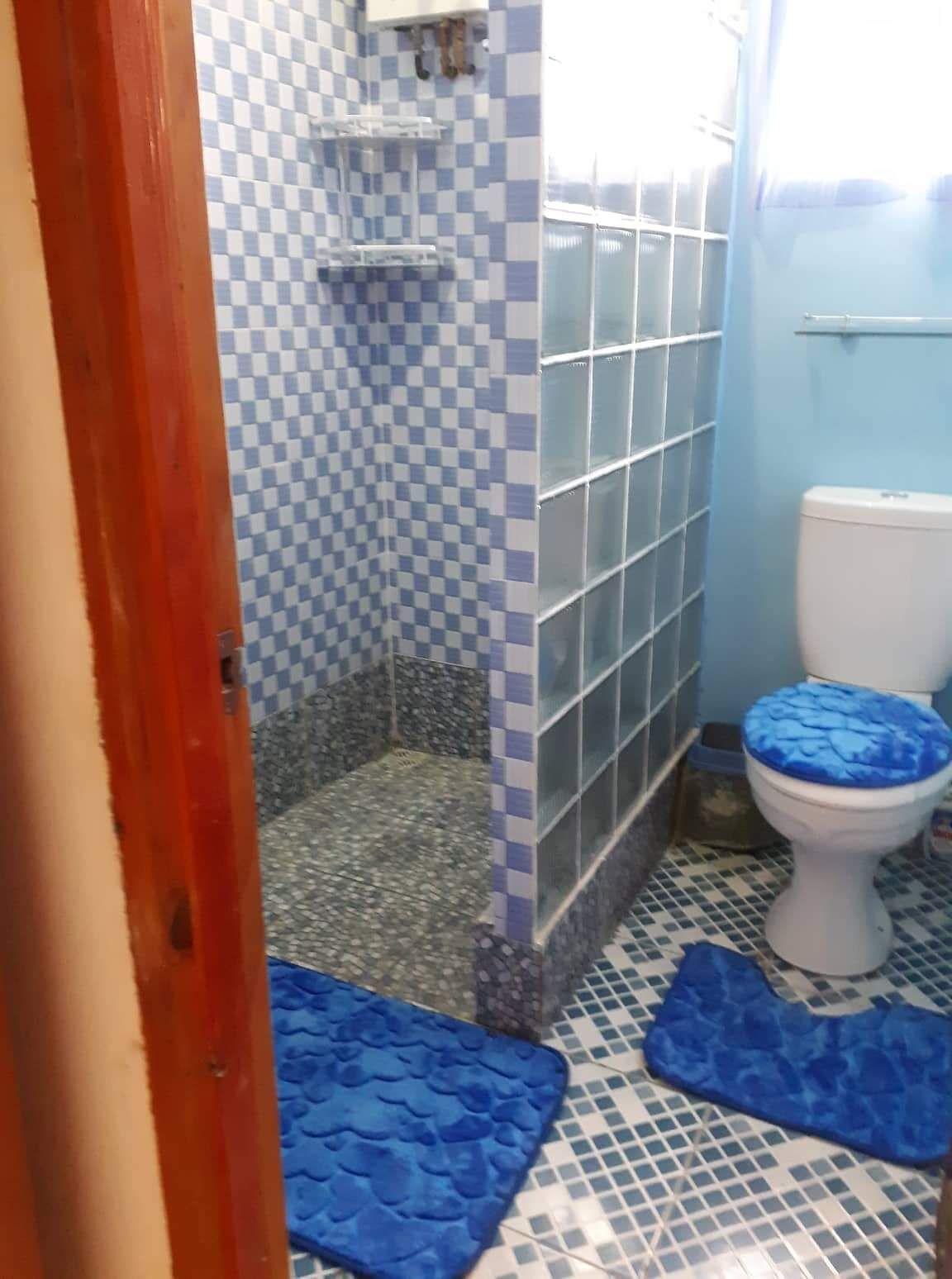 Shower, towels