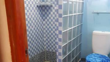 Shower, towels