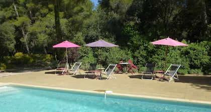 La Grande Peyriere - 2 CH - Grand terrain boisé - Piscine - En pleine campagne